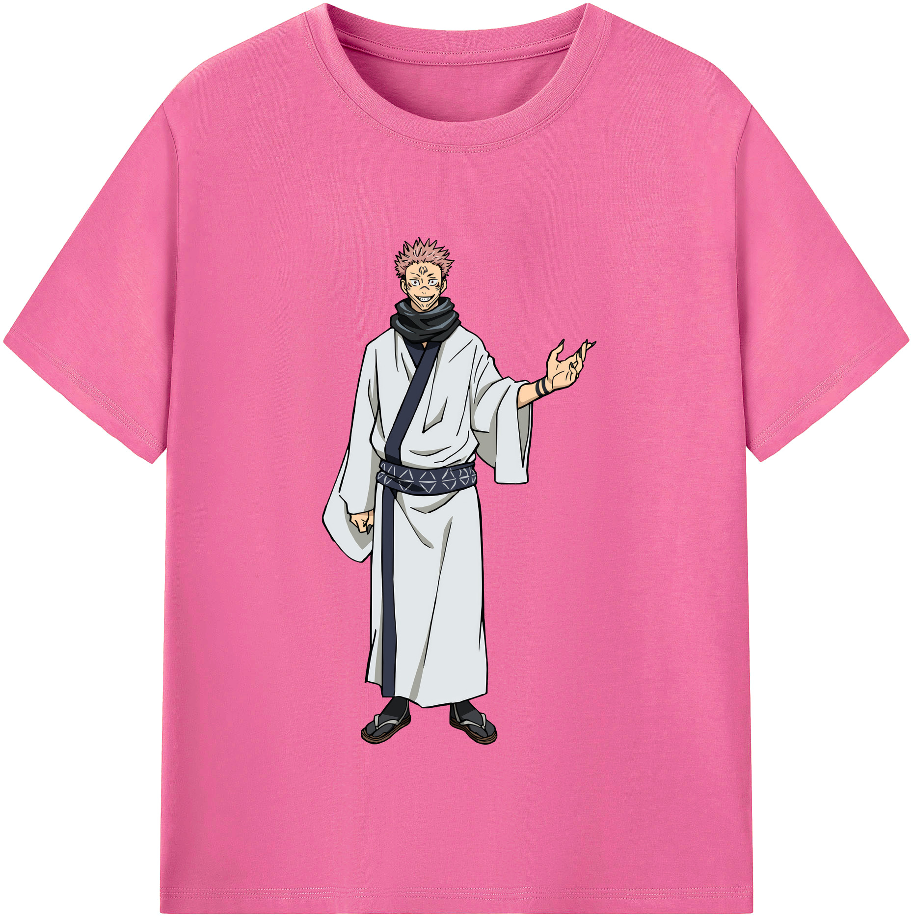 （画像用） 呪術廻戦 Jujutsu Kaisen レディースカジュアルプリントTシャツ（綿100％）